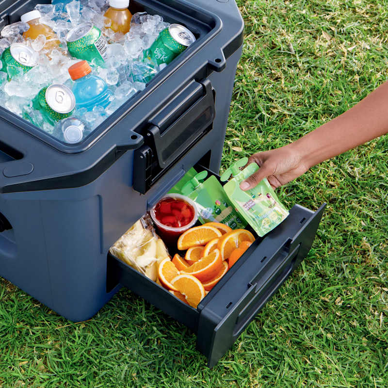 Ninja FrostVault™ 30qt Hard Cooler with Dry Zone, Lakeshore Blue