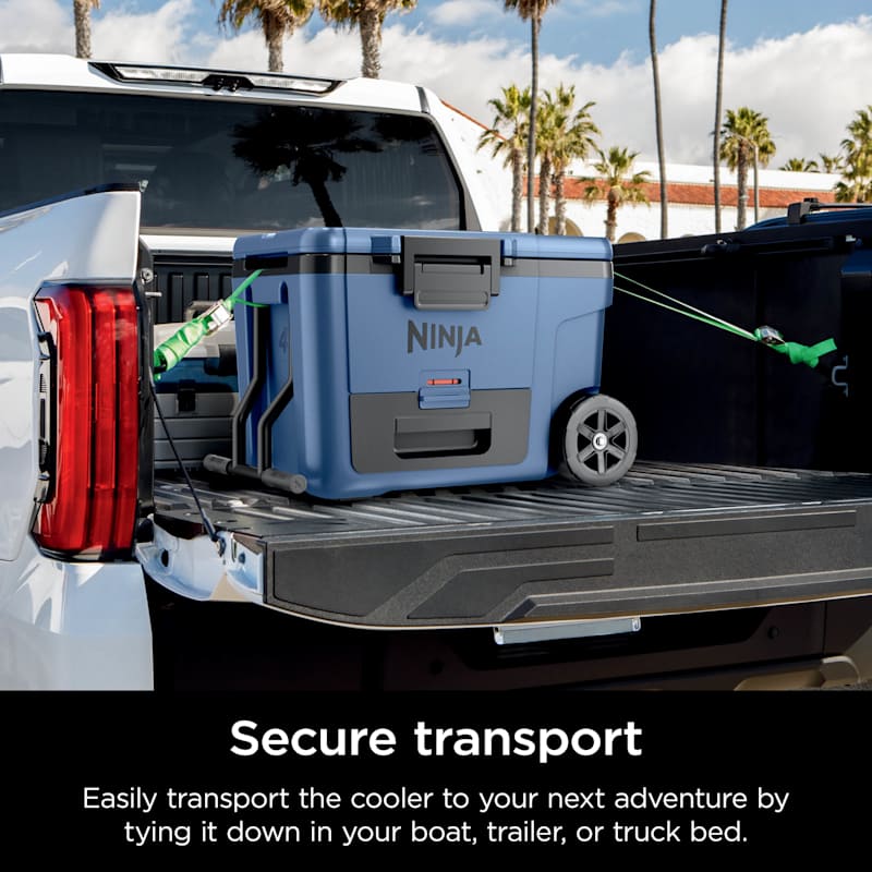 Ninja FrostVault™ 45qt Wheeled Cooler with Dry Zone, Lakeshore Blue