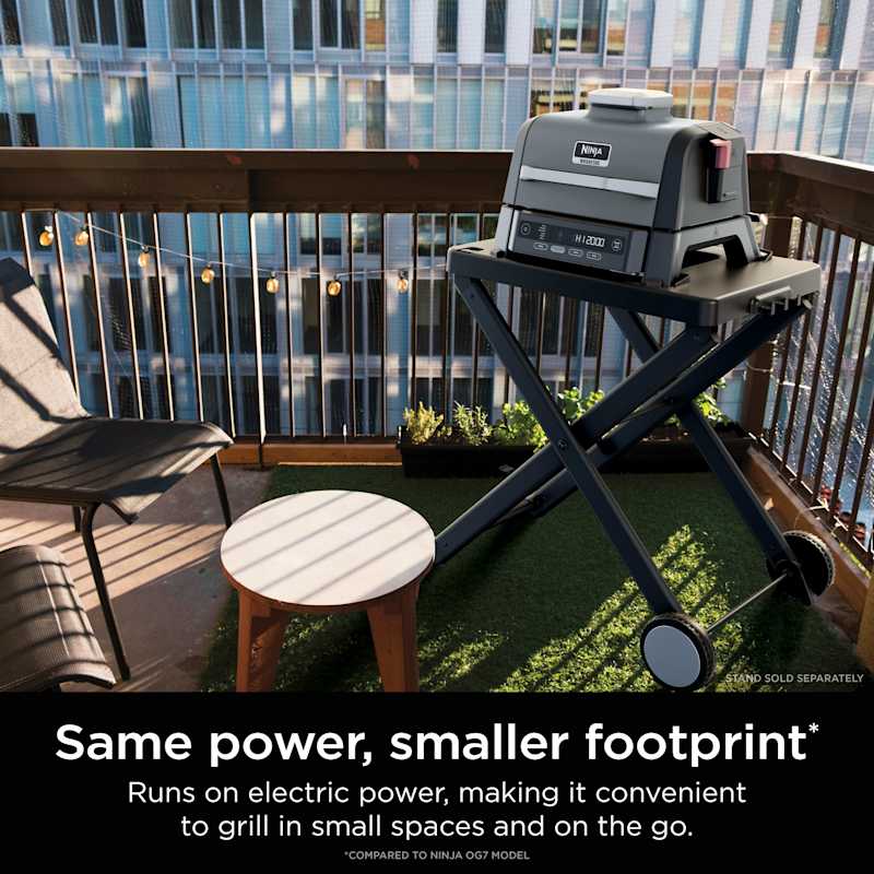 Ninja Woodfire® Outdoor Grill & Smoker, 6-in-1 Functionality