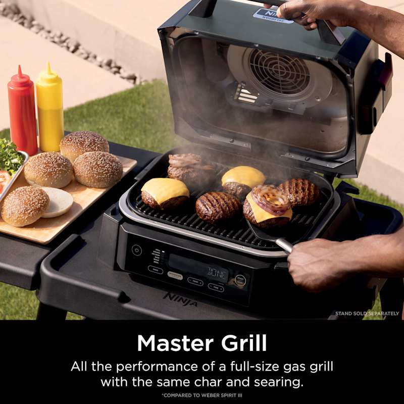 Ninja Woodfire® Outdoor Grill & Smoker, 6-in-1 Functionality