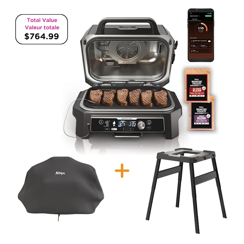 Ninja Woodfire Pro Connect™ XL Outdoor Grill & Smoker