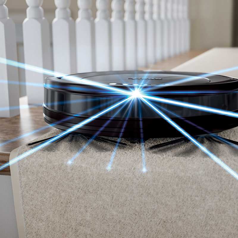 Shark RV754CA ION Robot Vacuum, Wi-Fi Connected, Multi-Surface Cleaning, Black