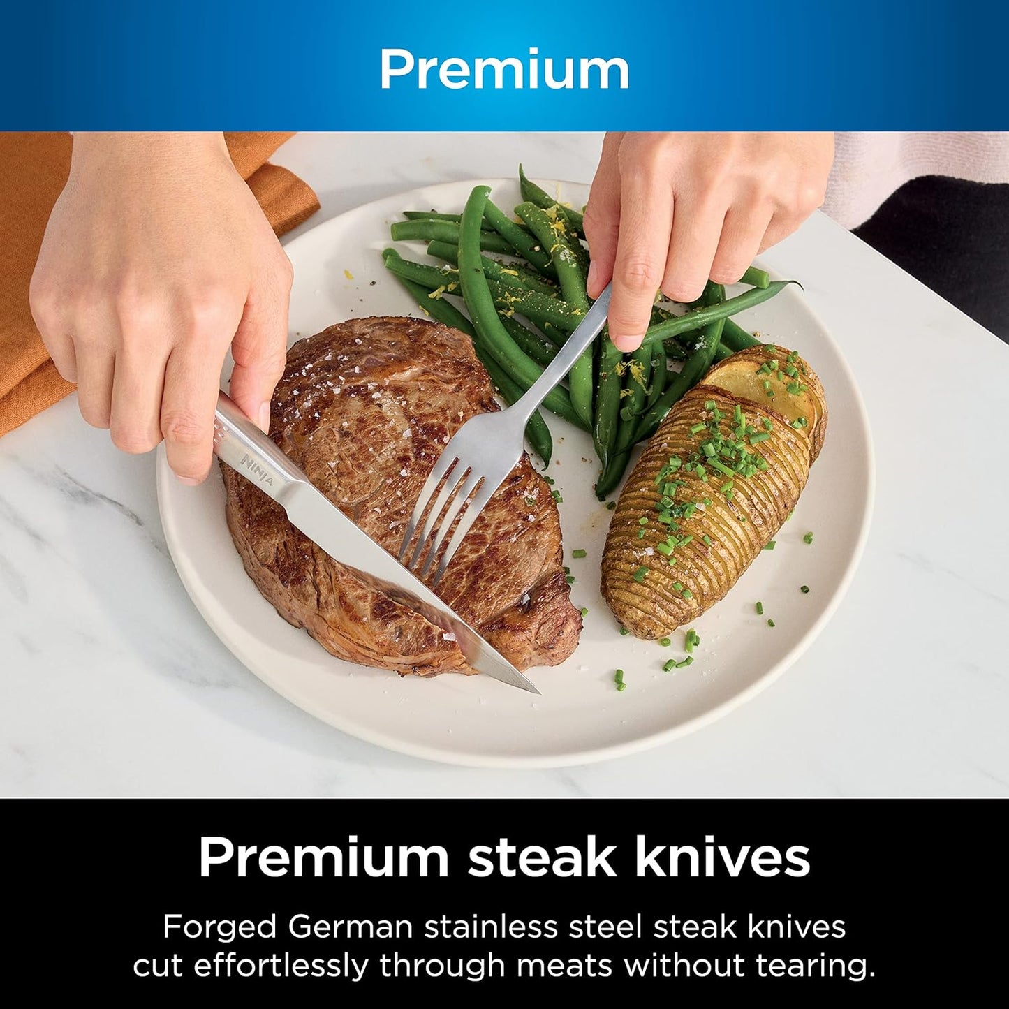 Ninja™ Foodi™ NeverDull™ Essential Knife System 12 Piece Set