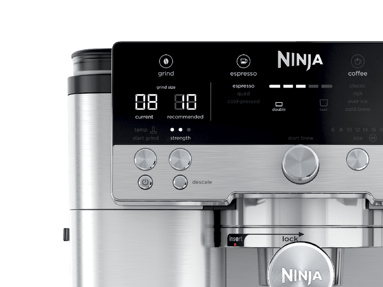Ninja Luxe™ Café Premier Series 3-in-1 Espresso Machine Drip Coffee Maker & Cold Brew Machine