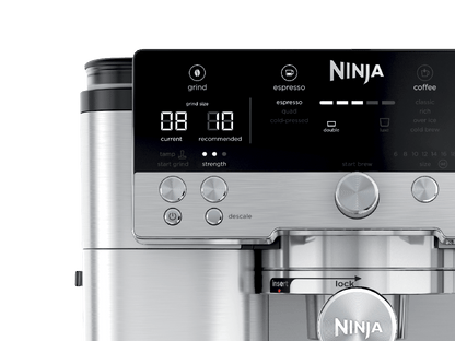 Ninja Luxe™ Café Premier Series 3-in-1 Espresso Machine Drip Coffee Maker & Cold Brew Machine