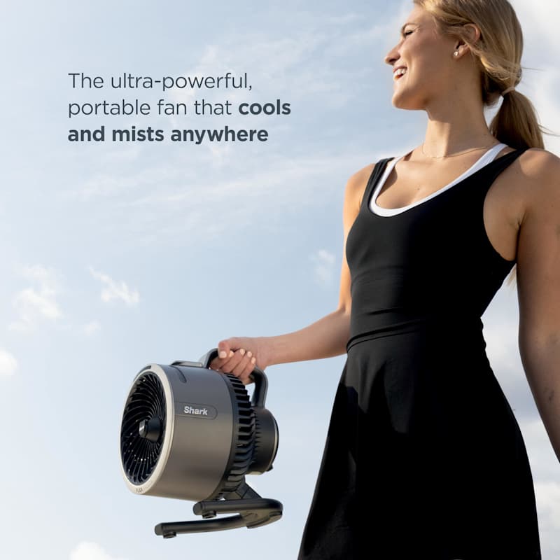 Shark™ FlexBreeze™ HydroGo™ Misting Portable Fan