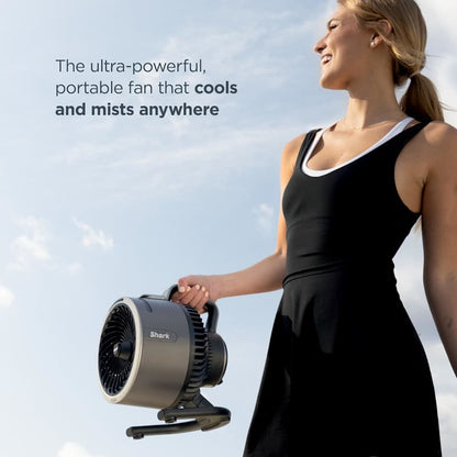 Shark™ FlexBreeze™ HydroGo™ Misting Portable Fan