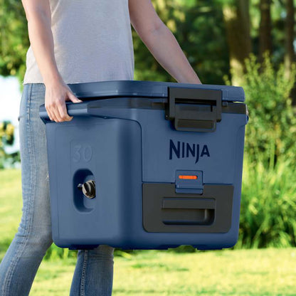 Ninja FrostVault™ 30qt Hard Cooler with Dry Zone, Lakeshore Blue