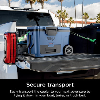 Ninja FrostVault™ 45qt Wheeled Cooler with Dry Zone, Lakeshore Blue