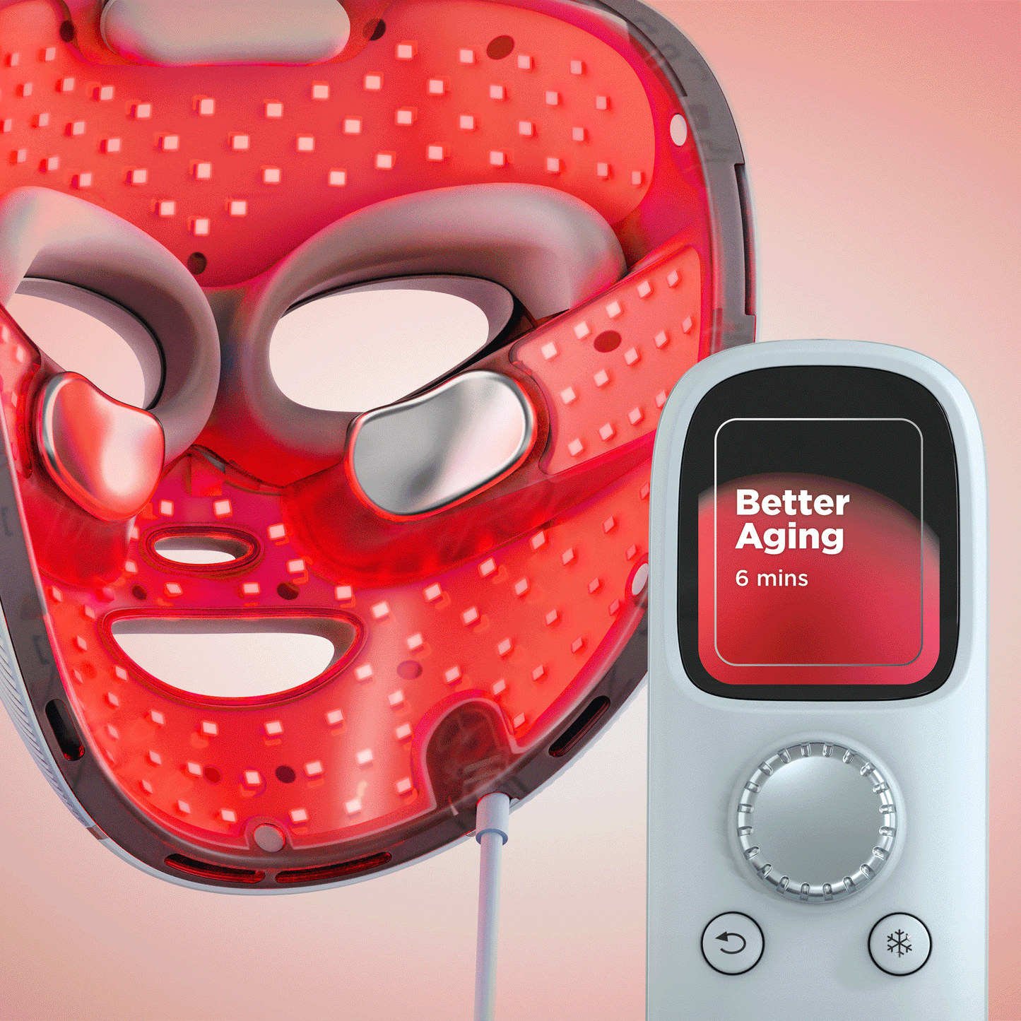 Shark™ CryoGlow™ Cooling + LED Face Mask