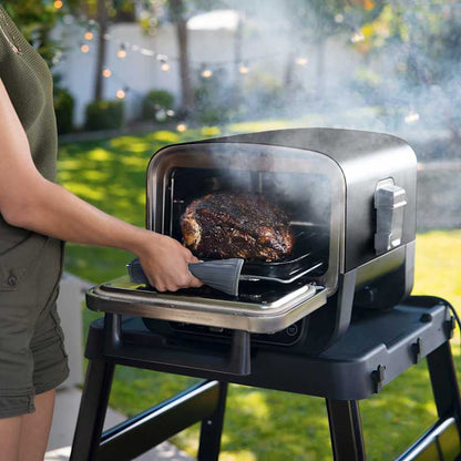 Ninja Woodfire™ 8-in-1 Outdoor Oven (With Premium Cover and Adjustable Stand)