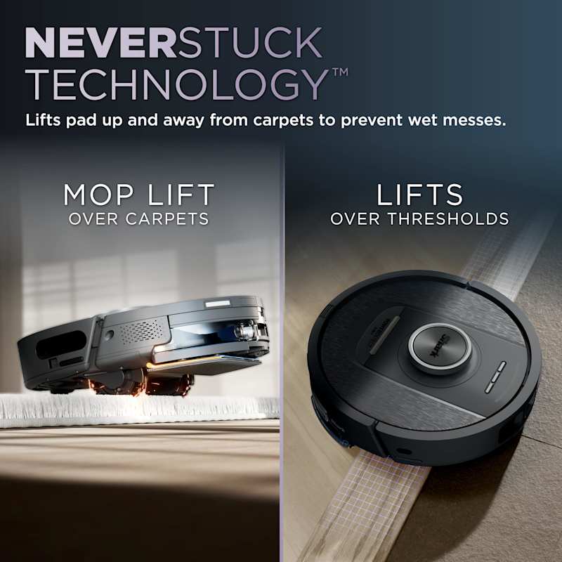 Shark PowerDetect™ 2-in-1 Robot Vacuum and Mop with NeverTouch™ Base