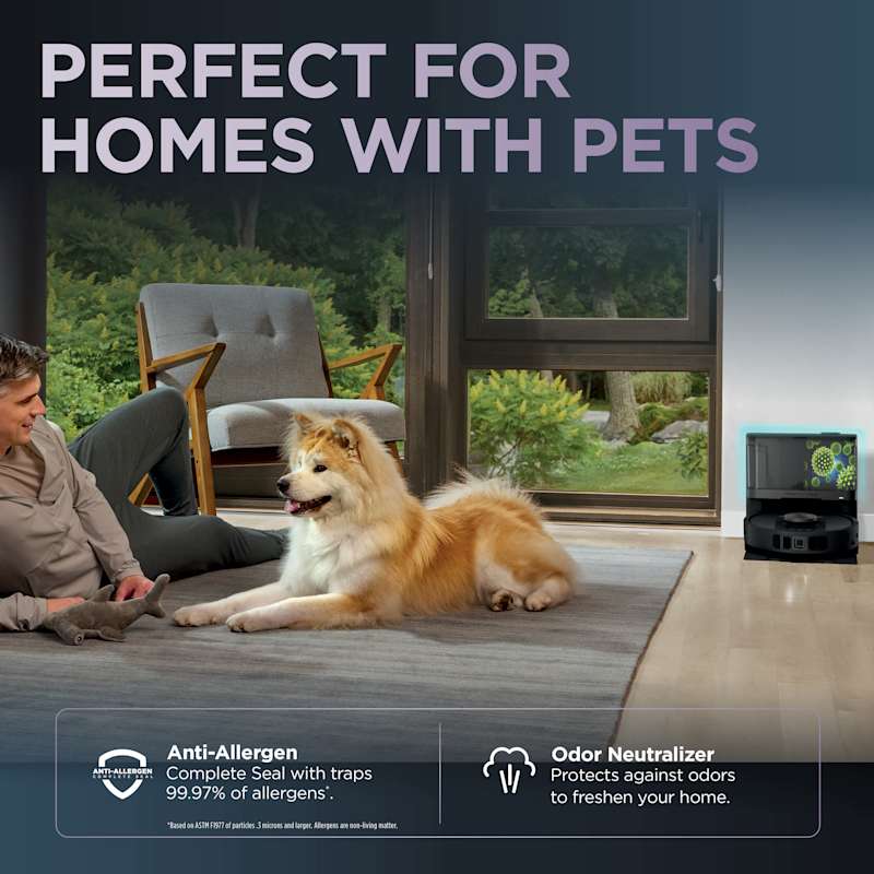 Shark PowerDetect™ 2-in-1 Robot Vacuum and Mop with NeverTouch™ Base