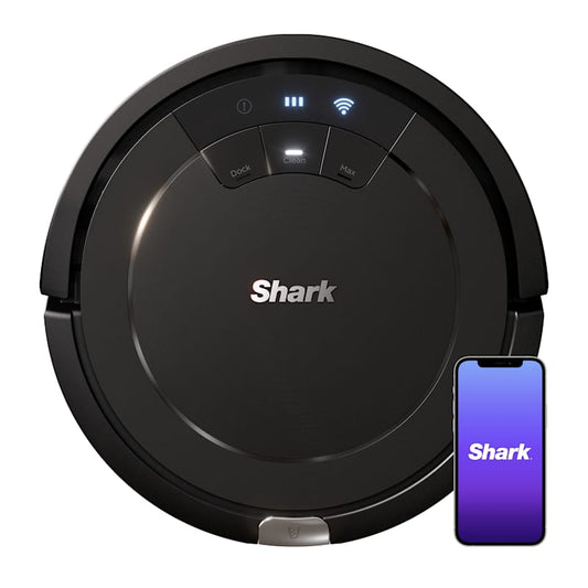 Shark RV754CA ION Robot Vacuum, Wi-Fi Connected, Multi-Surface Cleaning, Black