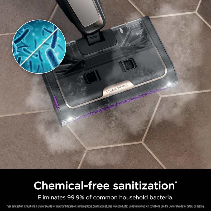 SteamPickup™ 3-in-1 Steam Mop, Pick-Up & Sanitize