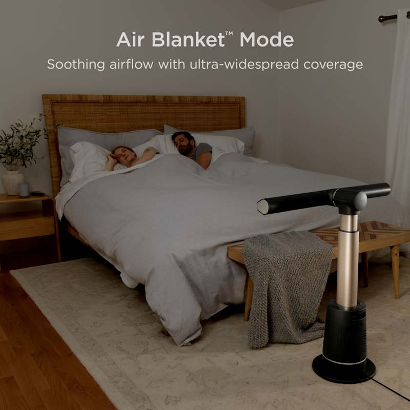 Shark™ TurboBlade™ Ultra-Powerful Bladeless Tower Fan (Charcoal)