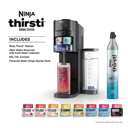 Ninja Thirsti™ Sparkling & Still Drink System