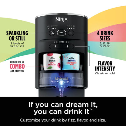 Ninja Thirsti™ Sparkling & Still Drink System